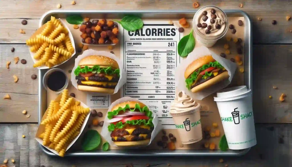 Shake Shack Calories Menu