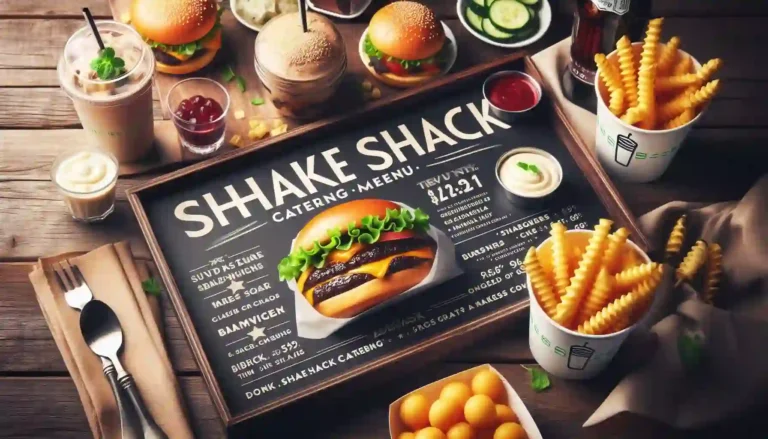 Shake Shack Catering Menu