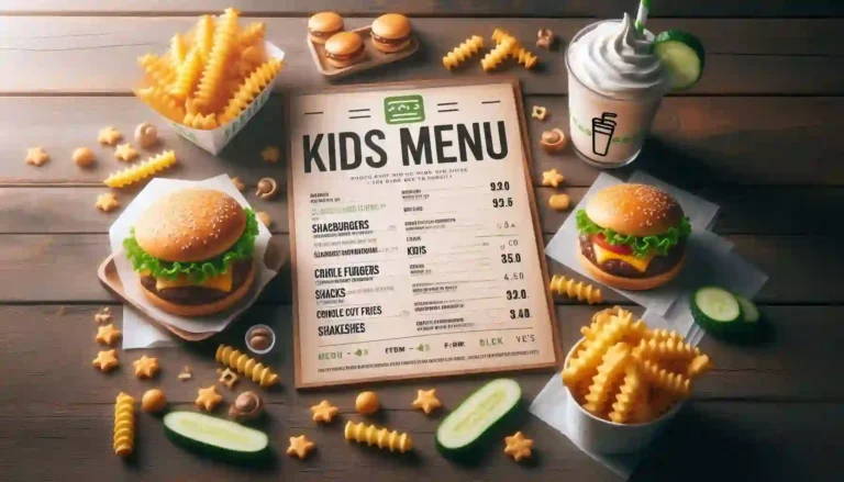 Shake Shack Kids Menu