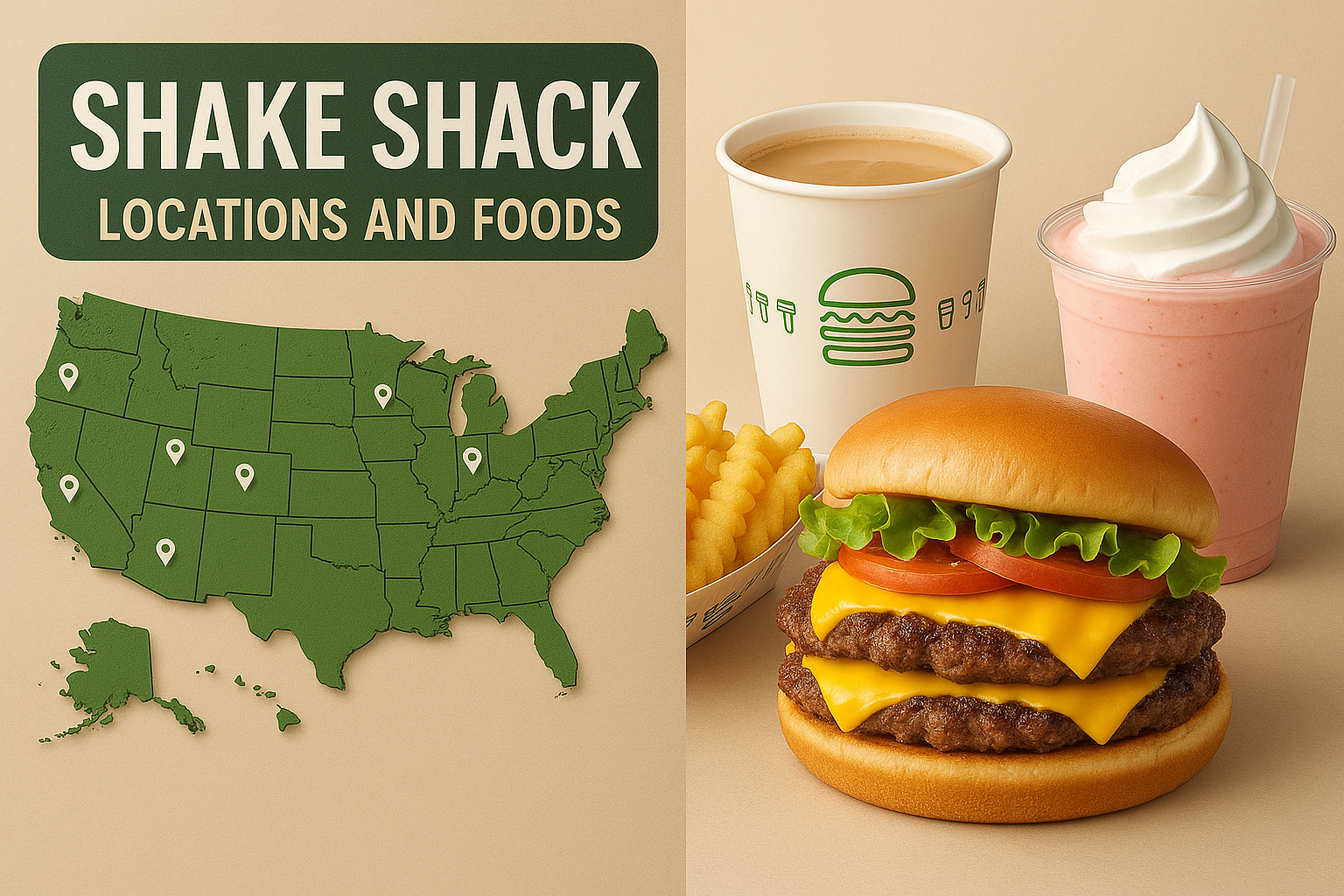 Shake Shack Locations and Foods