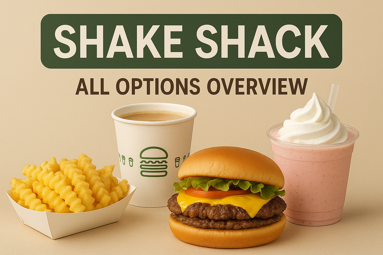 Shake Shack All Options Overview