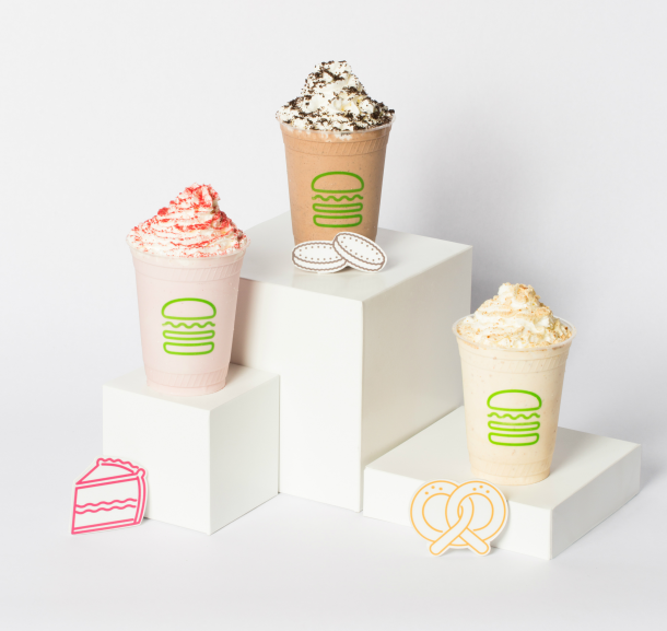 Shake Shack Shakes and Frozen Custard